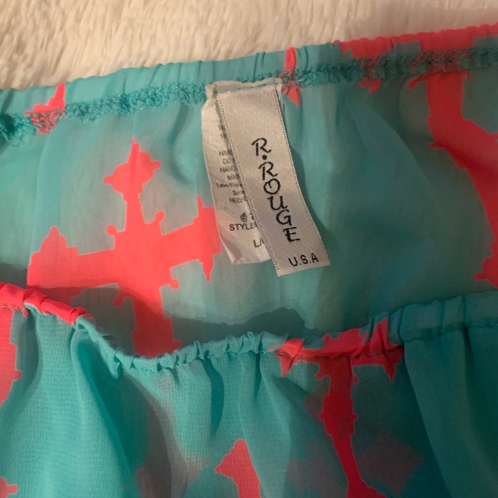 Beautiful R. Rouge shirt - Picture 3 of 3